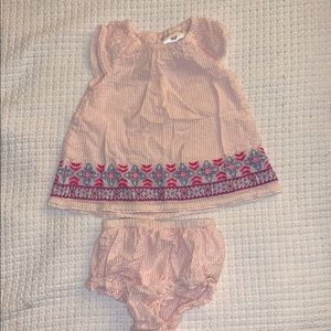 Vineyard Vines baby girl seersucker dress 6-12 mo